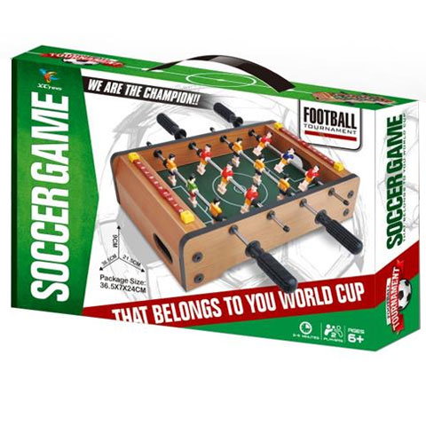 Asztali fa csocsó játékszett